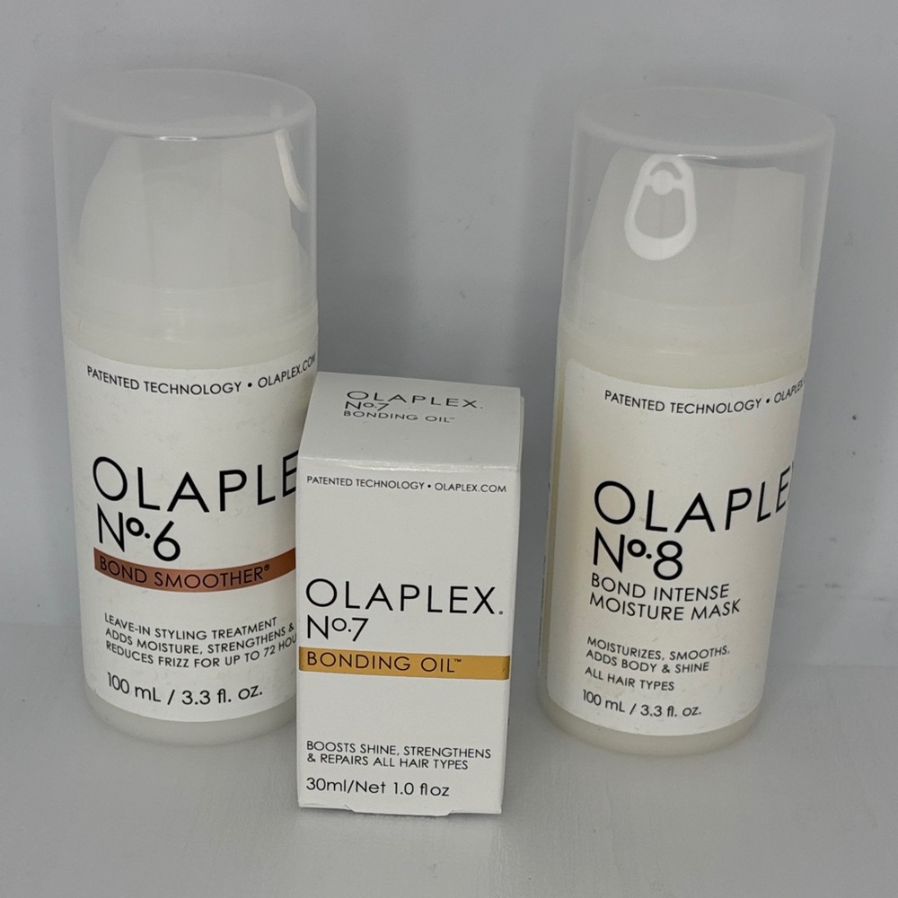 OLAPLEX No.6, No.7, No.8 Hair Care Trio
